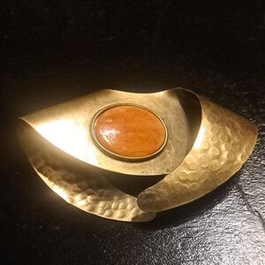 Brutalist Abstract Brooch